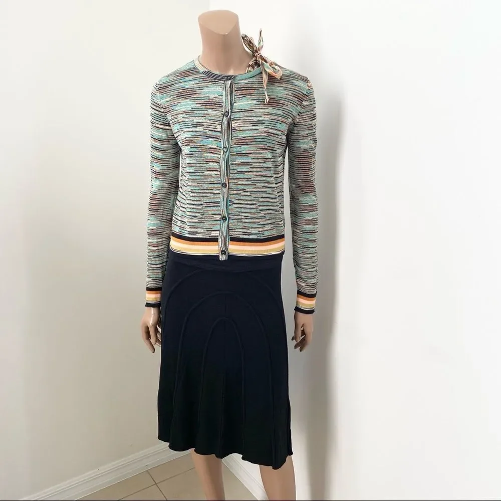 MISSONI  3 pieces set: top, skirt & cardigan set S